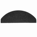 Tappetini Autoadesivi per Scale 20 pz Neri 65x22,5x3,5 cm