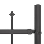 Recinzione per Giardino Grigio 340 x 100 cm