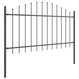 Recinzione per Giardino Grigio 340 x 100 cm