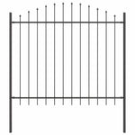 Recinzione per Giardino Grigio 510 x 150 cm