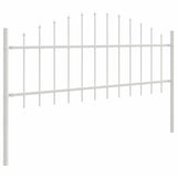 Recinzione per Giardino Bianco 1360 x 75 cm
