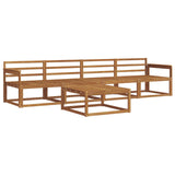 Set di divani da esterno 5 pcs Naturale