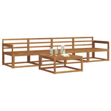 Set di divani da esterno 5 pcs Naturale
