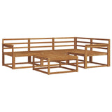 Set di divani da esterno 5 pcs Naturale