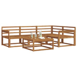 Set di divani da esterno 5 pcs Naturale