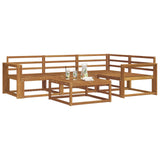 Set di divani da esterno 5 pcs Naturale