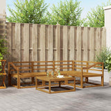 Set di divani da esterno 5 pcs Naturale