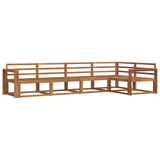 Set di divani da esterno 5 pcs Naturale