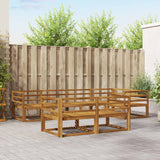 Set di divani da esterno 7 pcs Naturale