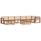 Set di divani da esterno 8 pcs Naturale