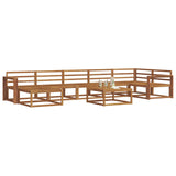 Set di divani da esterno 8 pcs Naturale