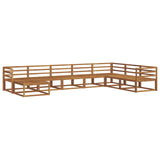 Set di divani da esterno 8 pcs Naturale