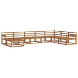 Set di divani da esterno 8 pcs Naturale