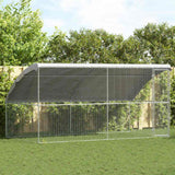 Gabbia per polli Argento 400 x 200 x 198.5 cm Acciaio zincato