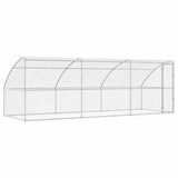 Cuccia per cani 3 pcs Argento 6 x 2 x 2 m Acciaio zincato