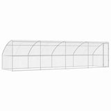 Cuccia per cani 4 pcs Argento 8 x 2 x 2 m Acciaio zincato