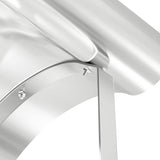 Cappello per Camino Argento 59.5 x 50 x 36.5 cm