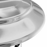 Estensione Camino Argento 25 x 25 x 132 cm Acciaio inossidabile