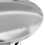 Estensione Camino Argento 35 x 35 x 132 cm Acciaio inossidabile