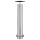 Estensione Camino Argento 35 x 35 x 132 cm Acciaio inossidabile