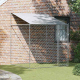 Gabbia per cani 200 x 200 x 258 cm Acciaio e PE