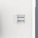 Pannelli di Accesso 2 pcs Bianco 15 x 15 cm Plastica ABS