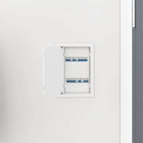 Pannelli di Accesso 2 pcs Bianco 15 x 23 cm Plastica ABS