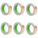 Nastro di rame doppio lato 6 pcs Rame 2000 x 3 cm Rame