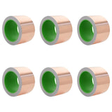 Nastro di rame doppio lato 6 pcs Rame 2000 x 7 cm Rame