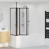 Parete doccia Bianco 120 x 70 x 137 cm Alluminio