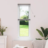 Tenda per Finestra con tende Argento Alluminio