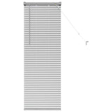 Tenda per Finestra con tende Argento Alluminio