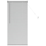 Tenda per Finestra con tende Argento Alluminio