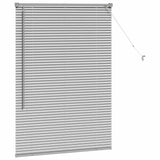 Tenda per Finestra con tende Argento Alluminio