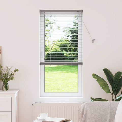 Tenda per Finestra con tende Argento Alluminio