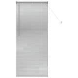 Tenda per Finestra con tende Argento Alluminio