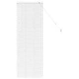 Tenda per Finestra con tende Bianco Alluminio