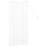 Tenda per Finestra con tende Bianco Alluminio