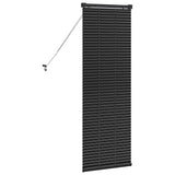 Tenda per Finestra con tende Nero Alluminio