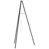 Treppiede da Campeggio Nero 92 x 92 x 191,5 cm Acciaio