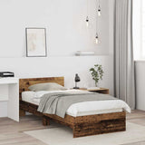 Struttura del letto Legno vecchio 90 x 200 cm Legno truciolato