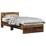 Struttura del letto Legno vecchio 90 x 200 cm Legno truciolato