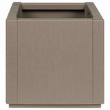 Scatola per Fiori da Giardino Marrone Chiaro 36 x 36 x 35 cm PP