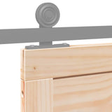 Porta a Fattoria Naturale 100 x 208 cm Legno massello di pino