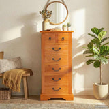 Cassettiera con cassetto Naturale 45 x 35 x 100,5 cm