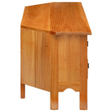 Mobile TV Naturale 100 x 40,5 x 46 cm Legno di Mogano Massello