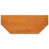 Mobile TV Naturale 100 x 40,5 x 46 cm Legno di Mogano Massello