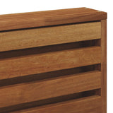 Set di divani da esterno 4 pcs Naturale
