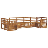 Set divano sezionale 7 pcs Naturale