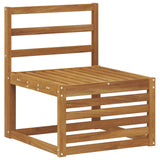 Set divani 10 pcs Naturale Legno di Acacia Massello